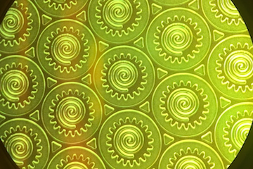 Microscope-inspection on pattern-definition of micro-gearwheels